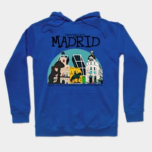 MADRID THE CITY | DESIGNING MADRID | BLACK VERSION Hoodie